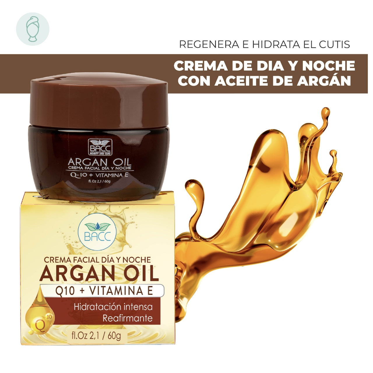 Crema Facial de Argán Q10