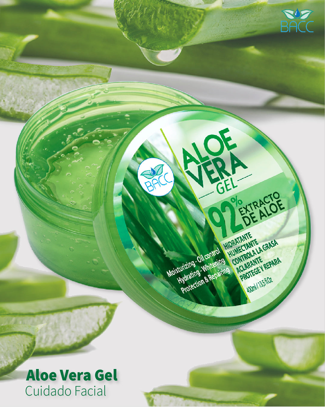 Crema Hidratante de Aloe Vera