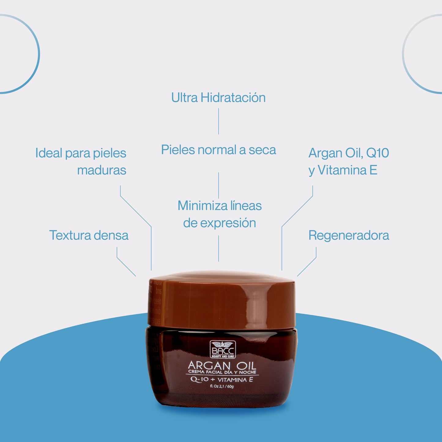 Crema Facial de Argán Q10